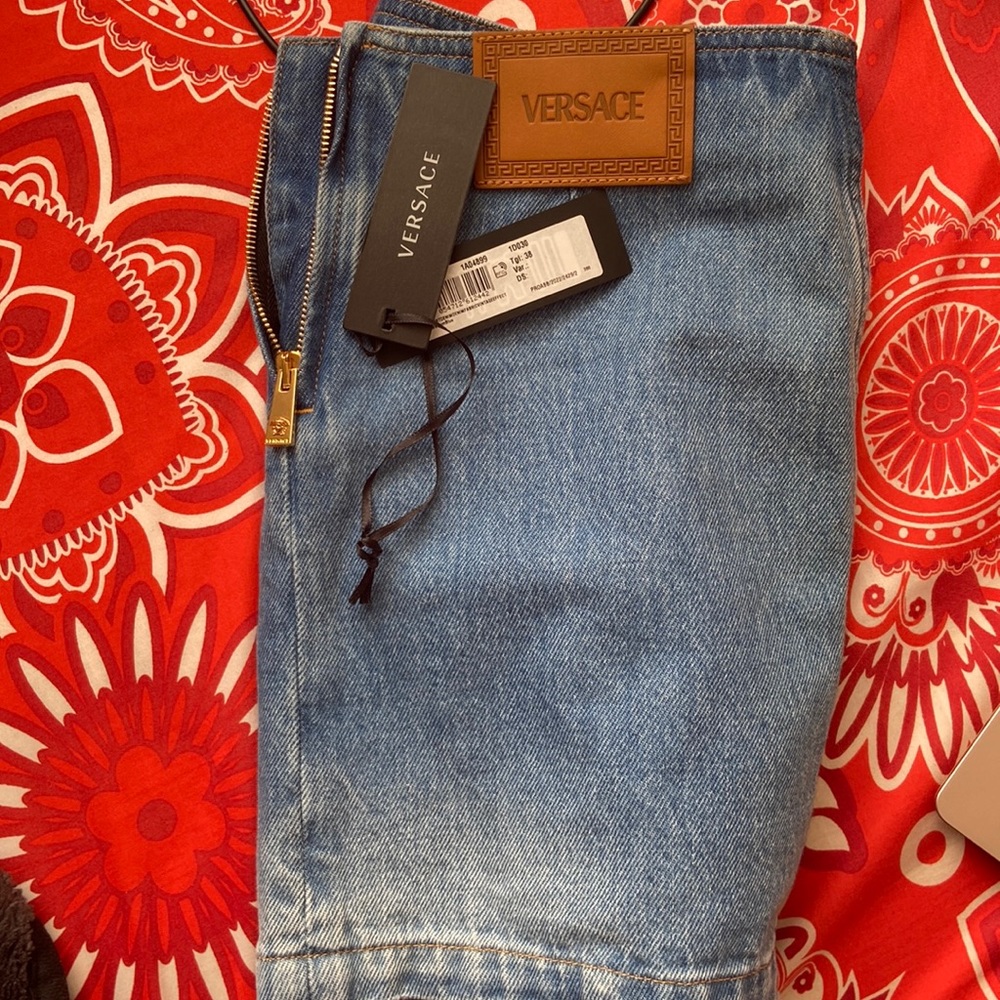 Authentic Denim Versace Skirt ! size 4